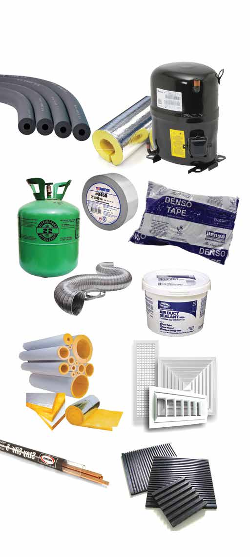 HVAC Materials & Accessories — MEP